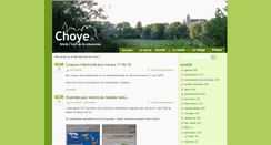 Desktop Screenshot of choye.fr